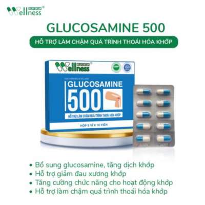 GLUCOSAMINE 500 hỗ trợ làm chậm quá trình thoái hóa khớp Profile Picture