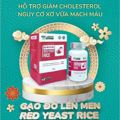 Viên uống giảm nguy cơ tim mạch gạo đỏ lên men Red Yeast Rice Profile Picture