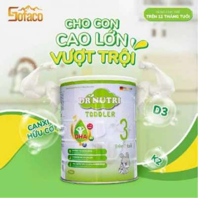 Sữa bột phát triển chiều cao và trí não Dr Nutri Toddler 900g (trên 1 tuổi)  Profile Picture