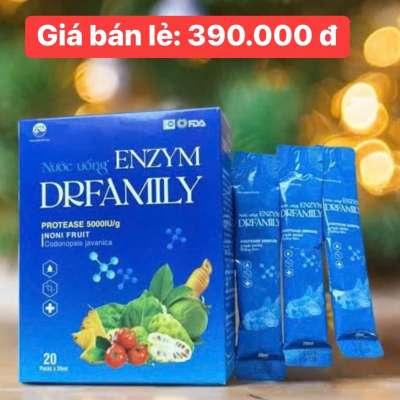 NƯỚC UỐNG ENZYM DR FAMILY hộp 20 gói x 20 mL Profile Picture